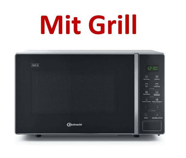 Bauknecht Stand-Mikrowelle mit Grill