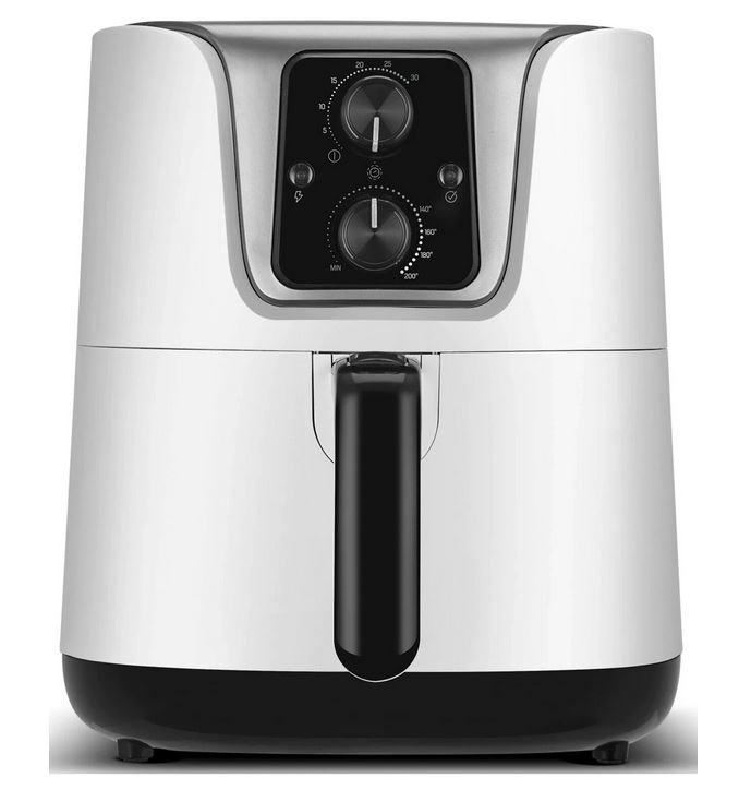Grundig Heißluftfritteuse weß / silber