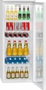 Bomann Glastür-Kühlschrank weiß - 143 cm hoch ** Leichte Verpackungsschäden **