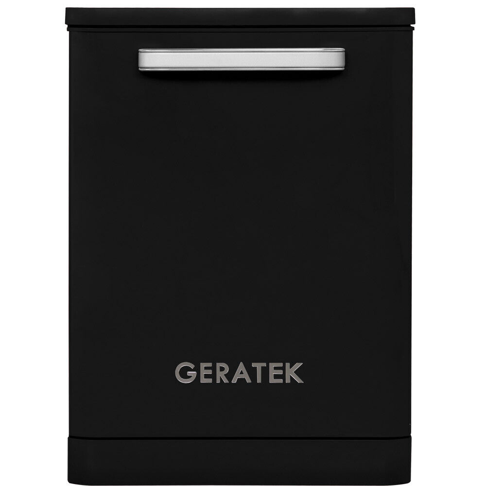 Geratek Wien GS6200B Stand-Spüler 60 cm, Retro-Design, schwarz