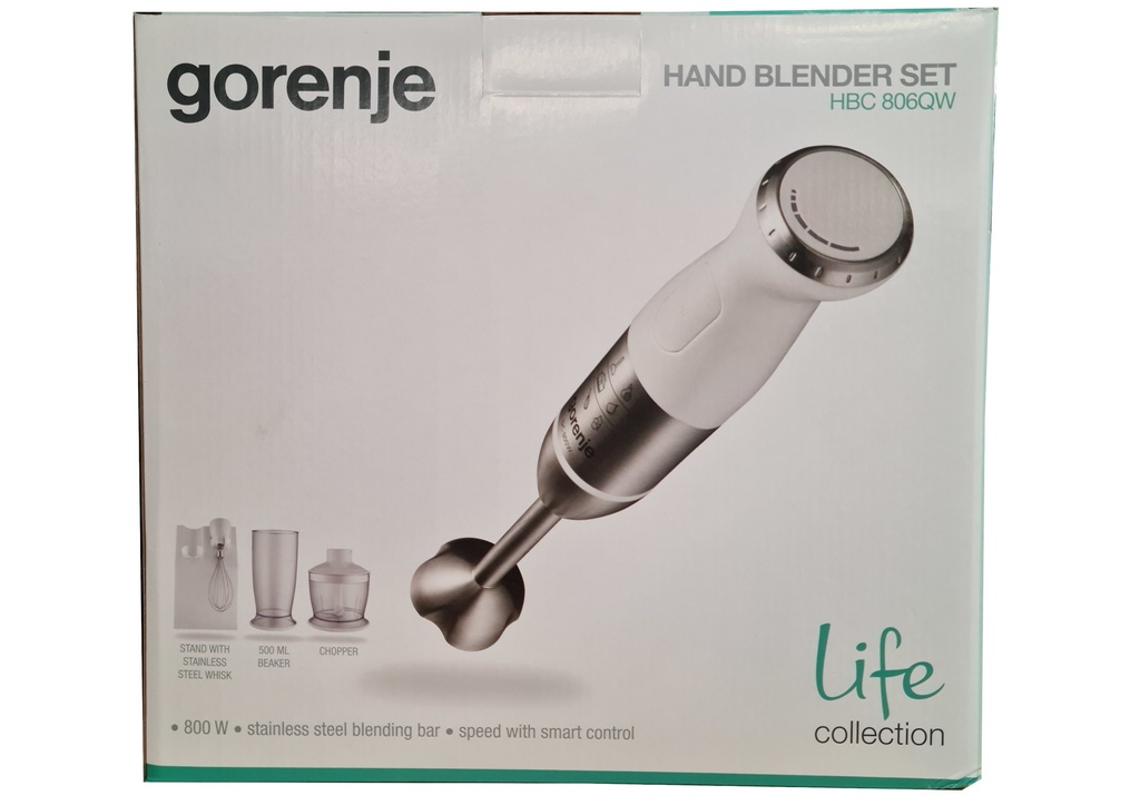 Gorenje Stabmixer-Set, weiß