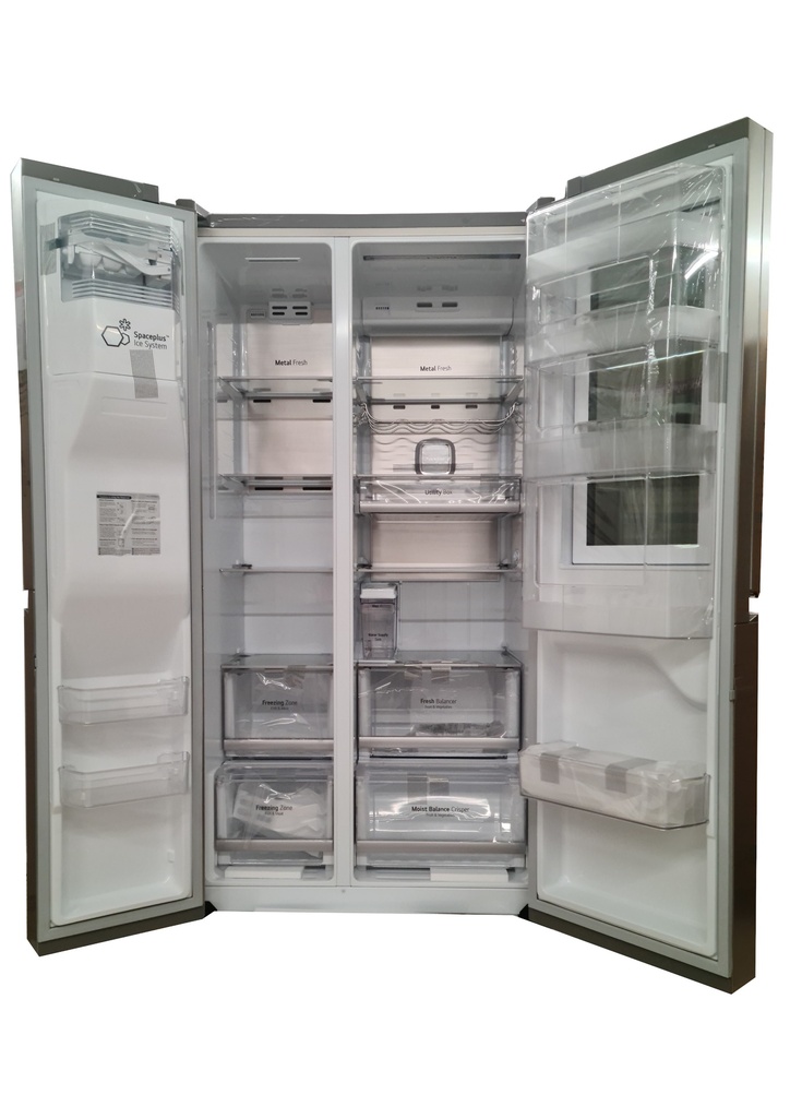 LG InstaView, Edelstahl hell matt, Metal Cooling, A++