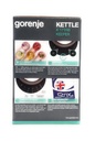 Gorenje Wasserkocher m. Temperaturauswahl, schwarz, 1,7 Liter